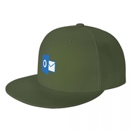 Hotmail Logo Flat Hat Sun Hat Printed Cap Sun Hat Hat Board Hat Hip Hop Street Dance Hat Flat Brim H