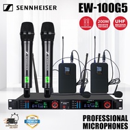 Sennheiser EW-100G5 / EW-100G5-2 / EW-200G5 / EW-200G5-4 wireless microphone, reception distance 200