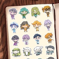 128张Q版mbti小鼻嘎贴纸新款二次元拟人可爱周边行李箱贴画防水128 Q-version MBTI small nose stickersuy