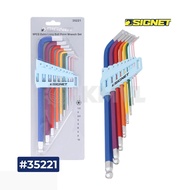 SIGNET – Long Ball Hex Key set (Rainbow color) / SIGNET - Long Ball Hex Key set (Rainbow)