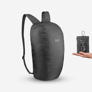 Trekking 10L Compact Foldable Backpack Forclaz Travel - Black