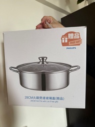 Philips 28CM 不鏽鋼鑊煲