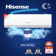 HISENSE AI-KAGS 4 STAR INVERTER &  AN-DBG 3 STAR NON INVERTER AIRCOND R32