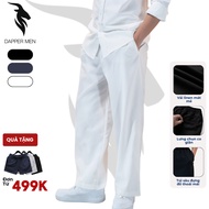 Men's Straight Trousers, Soft, Comfortable, Elegant Linen Fabric Dapper men QDL999 Seluar Slack Lela