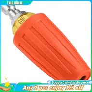 In stock-Turbo Nozzle Pressure Washer 4000 PSI Max Rotating Pressure Washer Nozzle with 1/4 Inch Con