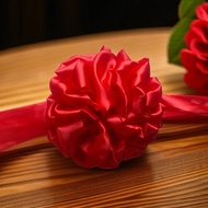Lucky Red Flower Ball Ribbon Cutting Opening Ceremony Award Presentation New Car Delivery Wedding Ca