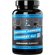 eFlow Nutrition Fadogia Agrestis + Tongkat Ali - [2-in-1] Natural Performance Supplement for Health 