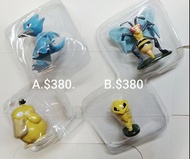 Pokémon 原裝正版 Auldey Tomy 任天堂  double figure set 7 pokemon