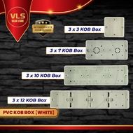 PVC Conceal Switch Box 3x3 3x7 3x10 3x12 KOB Box