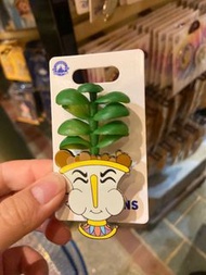 香港迪士尼美女與野獸chip茶杯pin