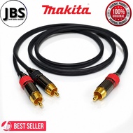 RCA 1-2 audio cable quality RCA jack/