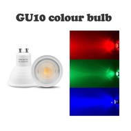 7W GU10 Color Bulb High Quality LED Eyeball Bulb Spotlight Light Lamp (Red Green Blue) Mentol LED