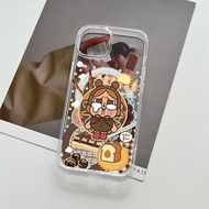 Bear Crybaby Lovely Magnetic phone Casing For iphone 17 16 15 pro max 12 13 14