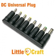 DC Power Plug 5.5x2.1mm Universal Converter Plug - 8 In 1