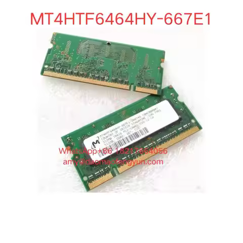 Used MT4HTF6464HY-667E1 512MB DDR 667 CLS memory card in good working condition fast shipping