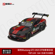 [Ready Stock] Ford Mustang Mustang GT3 2025 DTM Racing Car TOP LUX 1: 64 Alloy Car Model