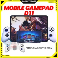 D11 Wireless Mobile Gamepad Controller HALL Effect Type C For iPhne Android Stretching Joystick Game