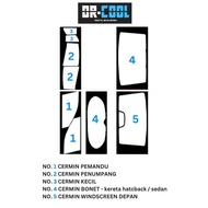 Tinted Nano Ceramic (High Irr 95%/UVR100%) siap potong