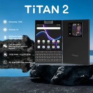 【NEW】Unihertz Titan 2 5G Android 15 Smartphone with Physical Keyboard Dual Screen 12GB+512GB Memory 