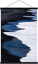 Sanauto B3 Poster Strip, Poster Rail, Poster Strips 40 cm, Magnetic Wooden Poster Hanger, Frame Stri