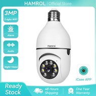 Hamrol iCsee PTZ Wi-Fi CCTV 360° Wireless CCTV Bulb E271080P
