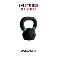 6KG ONE MORE Cast Iron Kettlebell