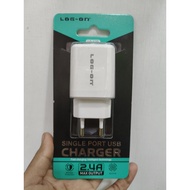 LOG-ON LO-C27 single port USB 2.4A 12W charger adapter