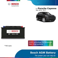 Bosch ST Hightec AGM LN5 / DIN92 Battery for Porsche Cayenne E2  (12-month warranty)