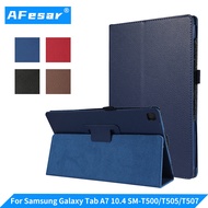 Tablet Case for Samsung Galaxy Tab A7 A 7 TabA7 10.4 T500 T505 T507 Case PU Cover Shell SM-T500 SM-T505 Cover Flip Tab A7 Lite Caqa