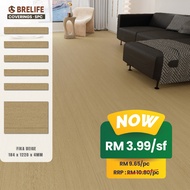 4MM 184X1220X4MM FIKA BEIGE(SPC) SPC Flooring Wood Texture Flooring Interior Living Room Bedroom Study Room_JubinBMS