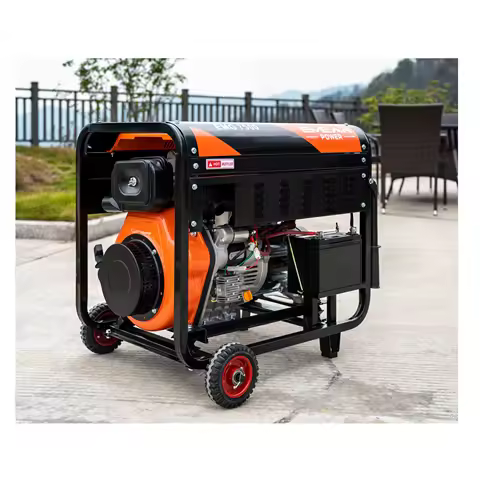 Customized Portable 7 Kva Electric Diesel Generator 5kva Or 6kva 7kva 5 Kva 60 Hz Price Silent 110v 