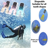 BTYB> Silicone Snorkel Diving Mouthpiece Moldable Bite Mouthpiece Regulator Plastic Snorkel Mouthpie