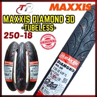 MAXXIS DIAMOND 250-18 MA3D 250 18 Tubeless Tayar Tyre Tiub Tube RXZ GTO AR80 AR125 EX5 Maxis Sotong 