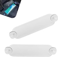 2 PCS EZ Pass Holder, Ezpass Holder for Windshield, Transparent EZ Pass Mounting Strips, Acrylic Suc