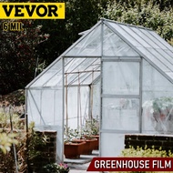 polycarbonate roofing sheet VEVOR Greenhouse Cover 6 Mil Clear Plastic Greenhouse Film UV Resistant