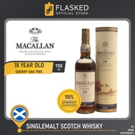 The Macallan 18 Year Old Sherry Oak 1985 700mL