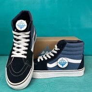 Eska8 Navy High Casual Sneakers Eska8 High Navy White