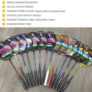RANDOM Y0NEX 24-31Lbs.( 4u-g5/5u-g5/6u-g5)FULL CARBON SINGLE BADMINTON RACKETS PROFESSIONAL OFFENSIV