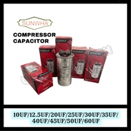 AIRCOND CAPACITOR KAPASITOR 20UF 25UF 30UF 35UF 40UF 45UF 50UF 60UF 70UF Daikin York Acson