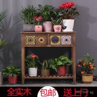 Floor-standing Household Flower Stand Corridor Aisle Simple Storage Rack Storage Cabinet Flower Rack