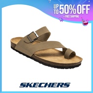 Skechers รองเท้าแตะ Tresmen ผู้ชาย - รองเท้าแตะ Garo ฤดูร้อน SK032405
