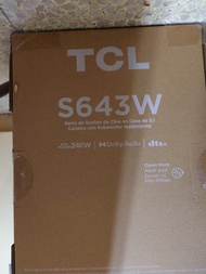 TCL S643W soundbar 連低音