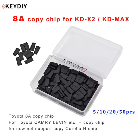 KEYDIY KD8A H 8A Transponder Chip For Toyota Copy H Chip KD-8A for KD-X2 Key Programmer Tool