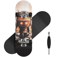 Finger Skateboard, Wooden FingerboardsToy with Bearing Wheel, Mini Skateboard, Birthday Gift for Boy