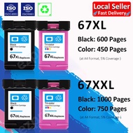 Compatible for HP 67XL HP 67XXL HP 67 Ink Cartridge HP 67 Cartridge HP 67XL Ink Cartridge HP 67 Colo