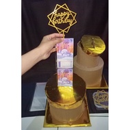 ( TARIK UANG FULL SET ) Kerangka Snack Tower Cake Money Cake Kardus