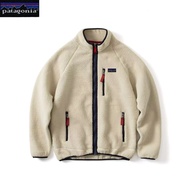 Patagonia สำหรับทั้งหญิงและชายเสื้อแจ็คเก็ตกันหนาวผ้าฟลีซแกะปกตั้งซิปแจ็คเก็ต22801