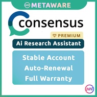 Consensus AI Premium Account | Evidence-Based Answers, Faster | AI Search Engine for reseachers 0124