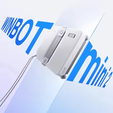 ECOVACS smart Robot for washing windows WINBOT MINI2 Window Cleaning Robot 8000Pa Glass Vacuum Clean