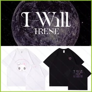 PS2 Red Velvet Bae Ju Hyun Irene I-WILL Unisex Fashion Trend summer T-shirt KPOP Short Sleeve Top SP